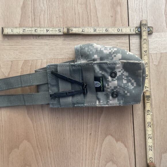 Army Triple Round Magazine Pouch Thundertac ACU 3 Mag Pouch Lot Of 3 - Picture 5 of 8